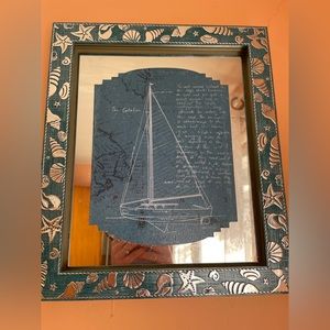 Mirrored Sailboat Frame